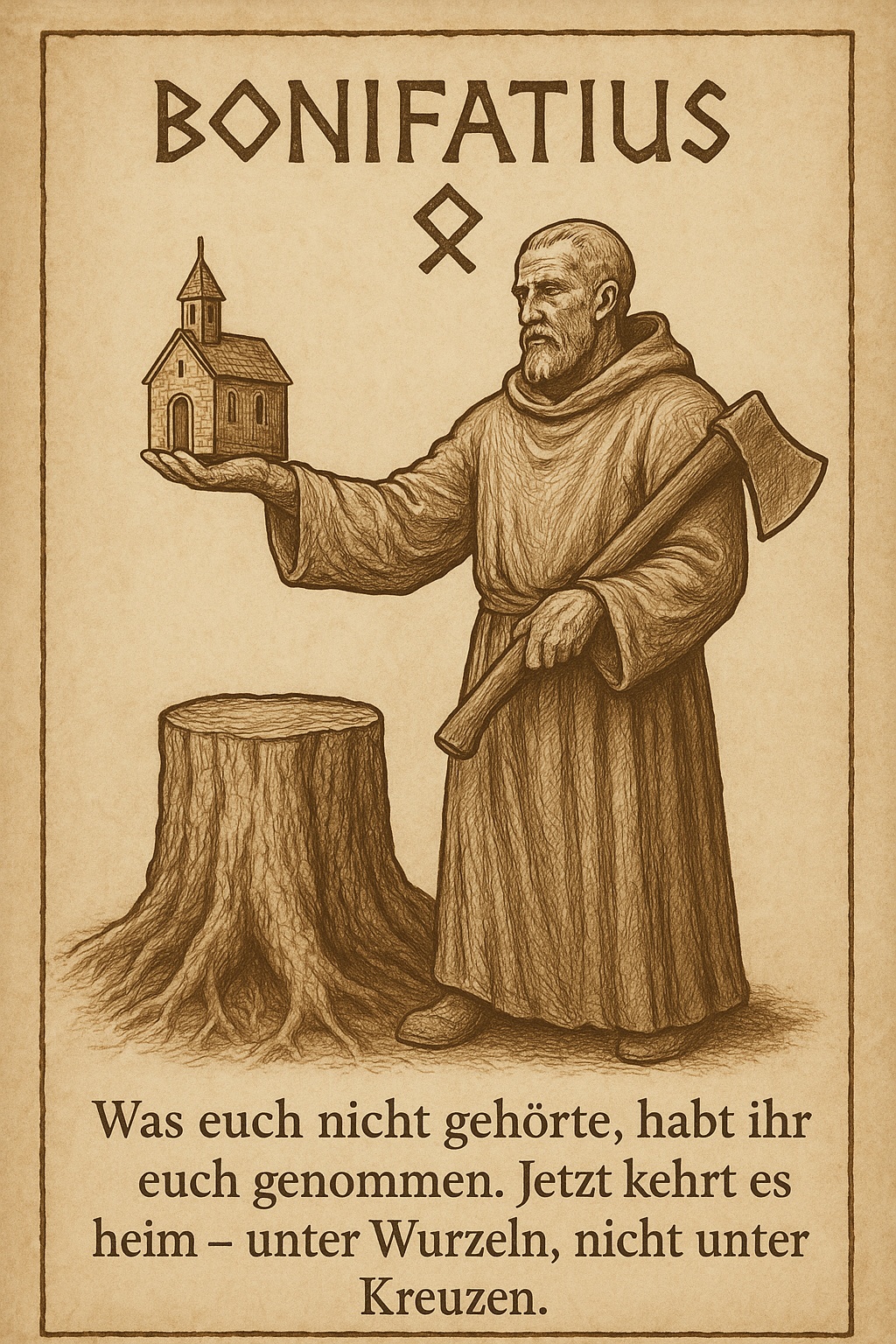 Runenkarte Bonifatius