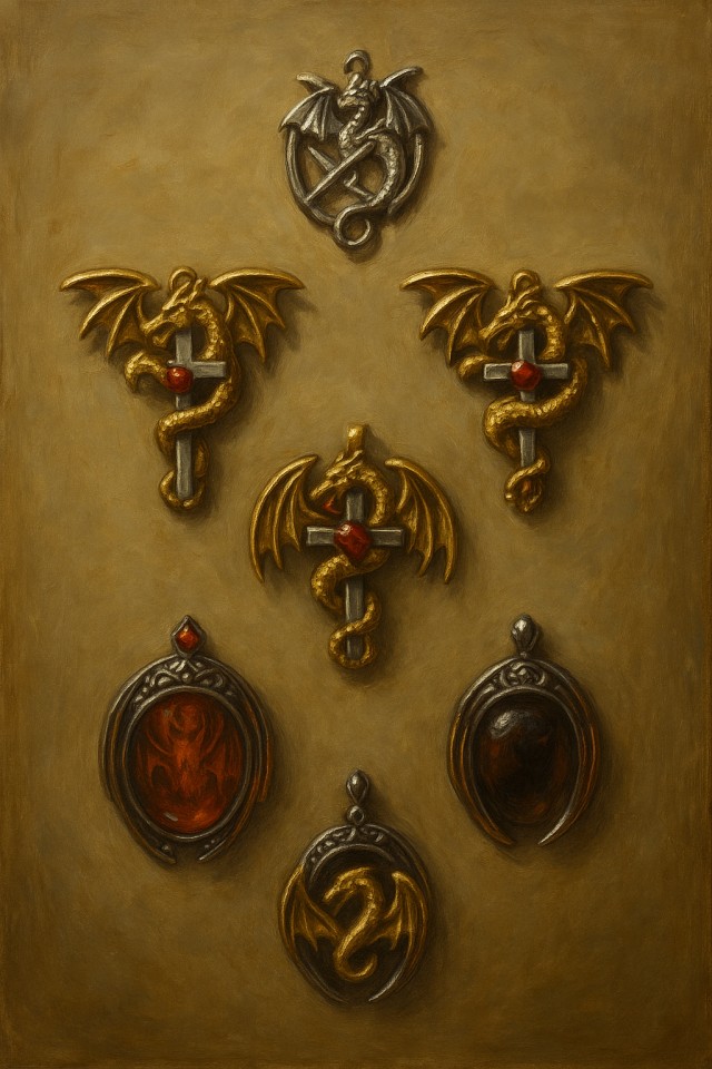 Die geweihten Amulette