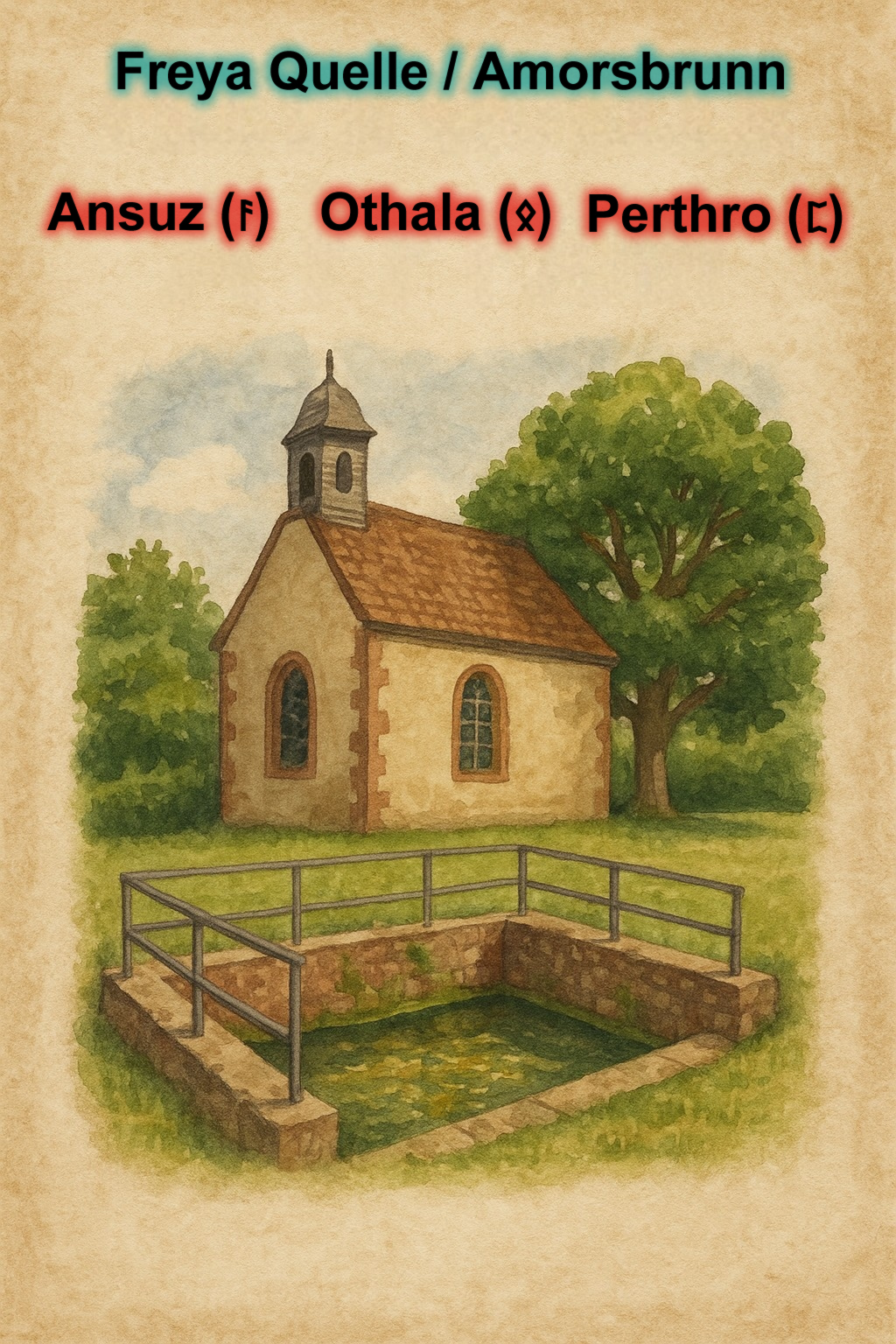 Runenkarte Amorsbrunn