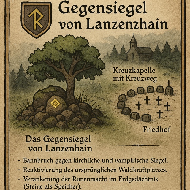 Karte: Lanzenhain, Herbstein, Kreuzkapelle – Feldgang 31.08.2025 (Skizze)