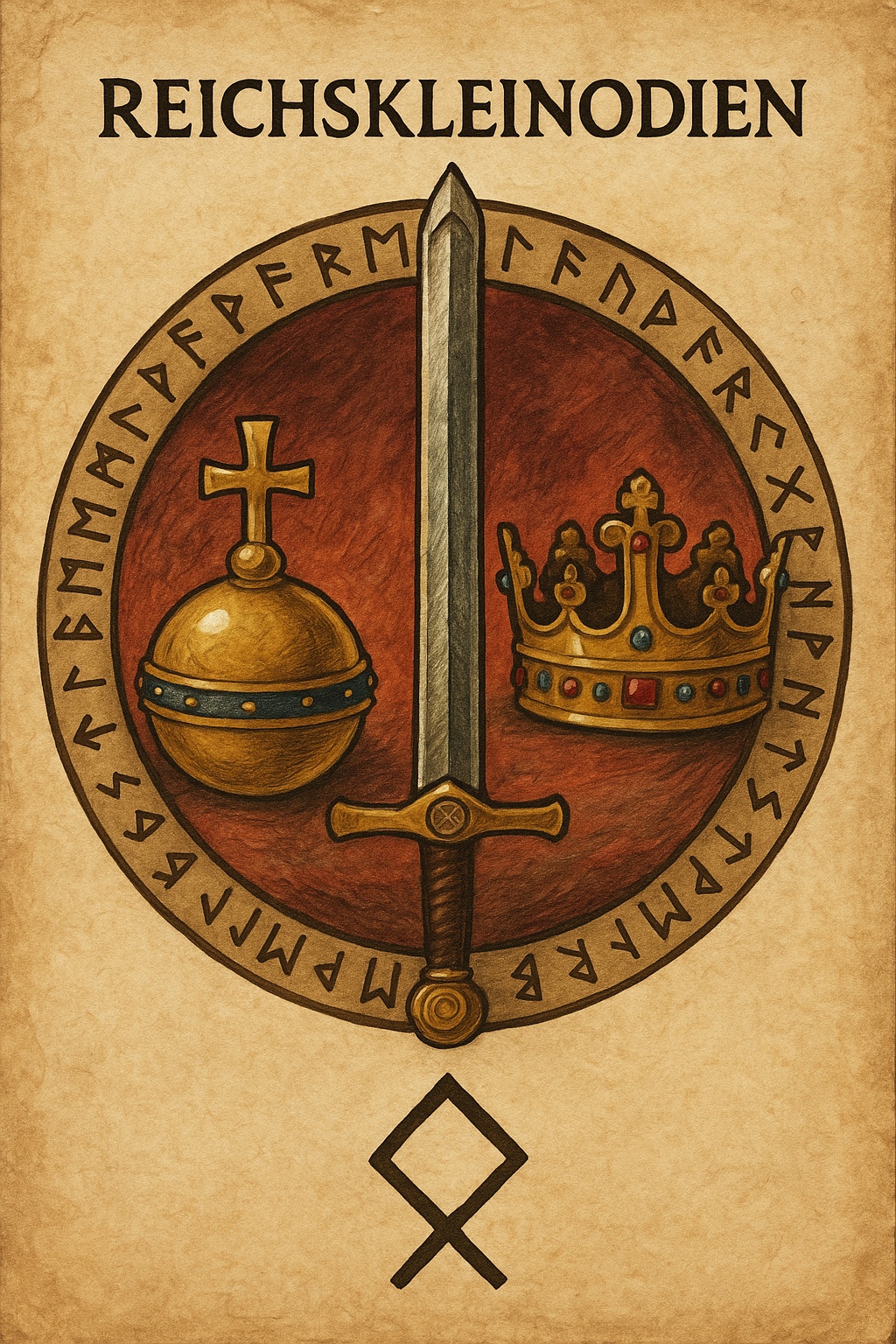 Reichskleinodien – Runenkarte