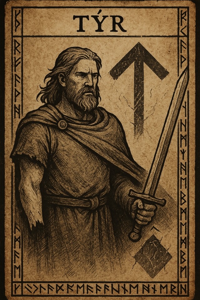 Runenkarte TYR