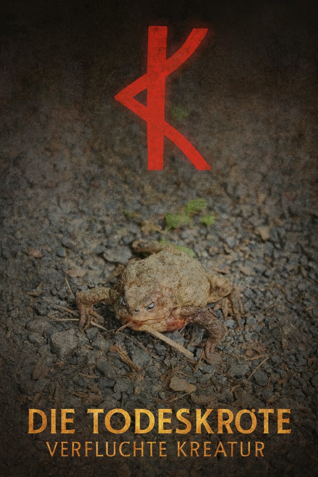 Runenkarte Tote Kröte