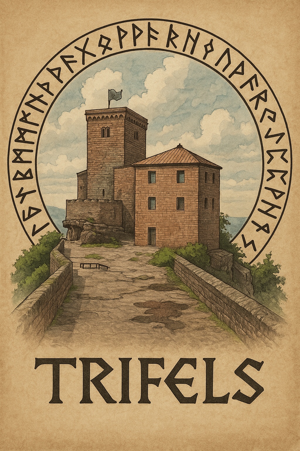 Trifels – Runenkarte