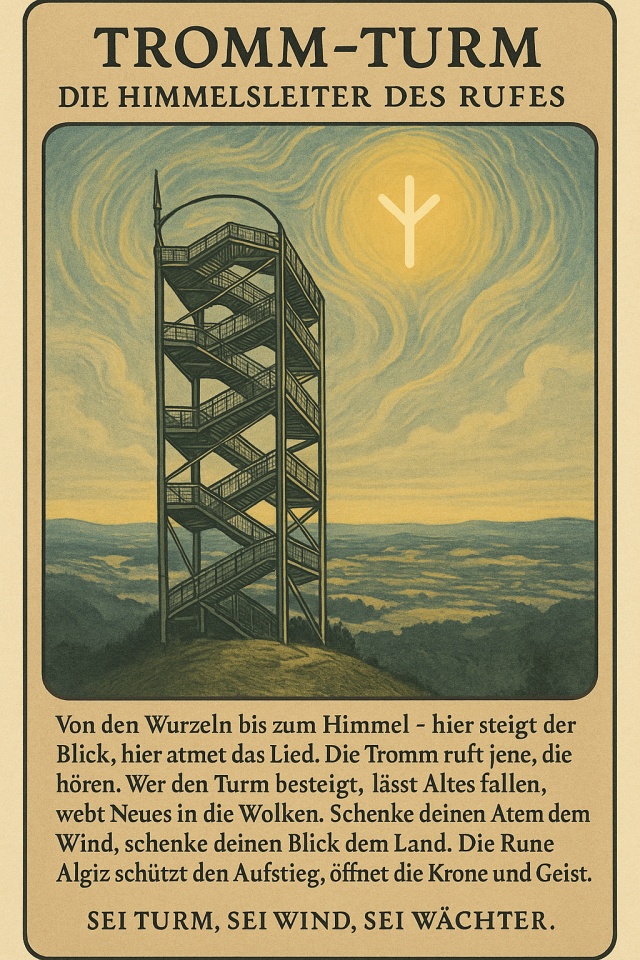 Tromm Turm mit Himmelsleiter