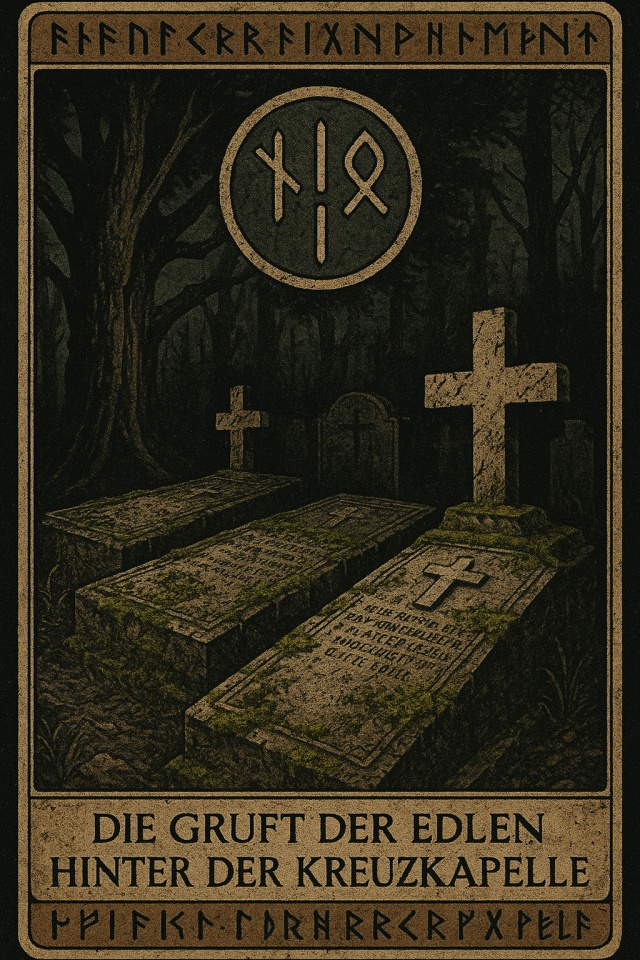 Abseitsliegende Grab- oder Erinnerungsstelle bei der Kreuzkapelle – Seiderman: Vampirfriedhof